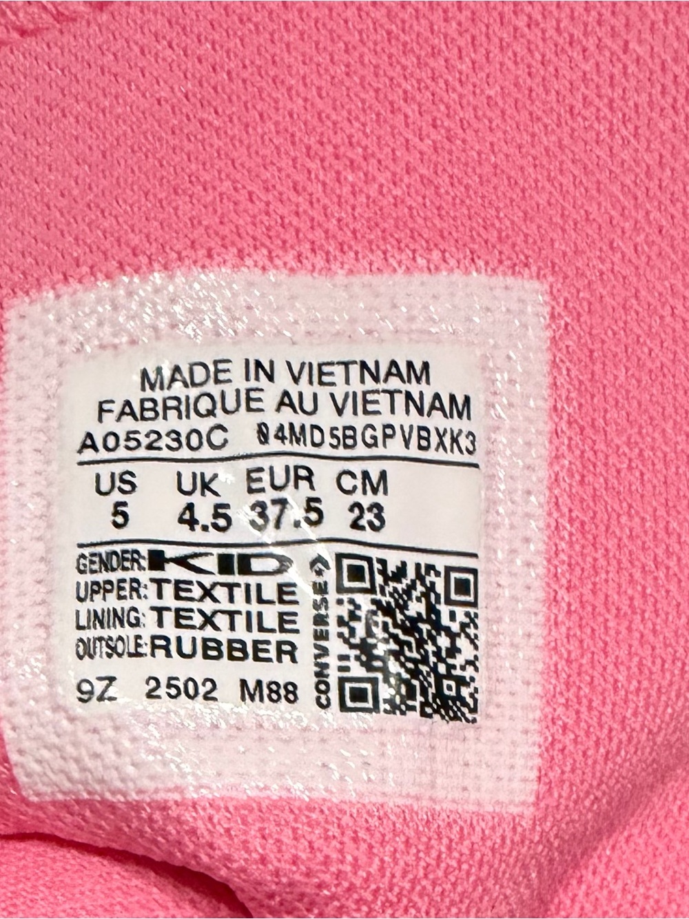 Pink Textile Slip-On Shoe - Pink.
